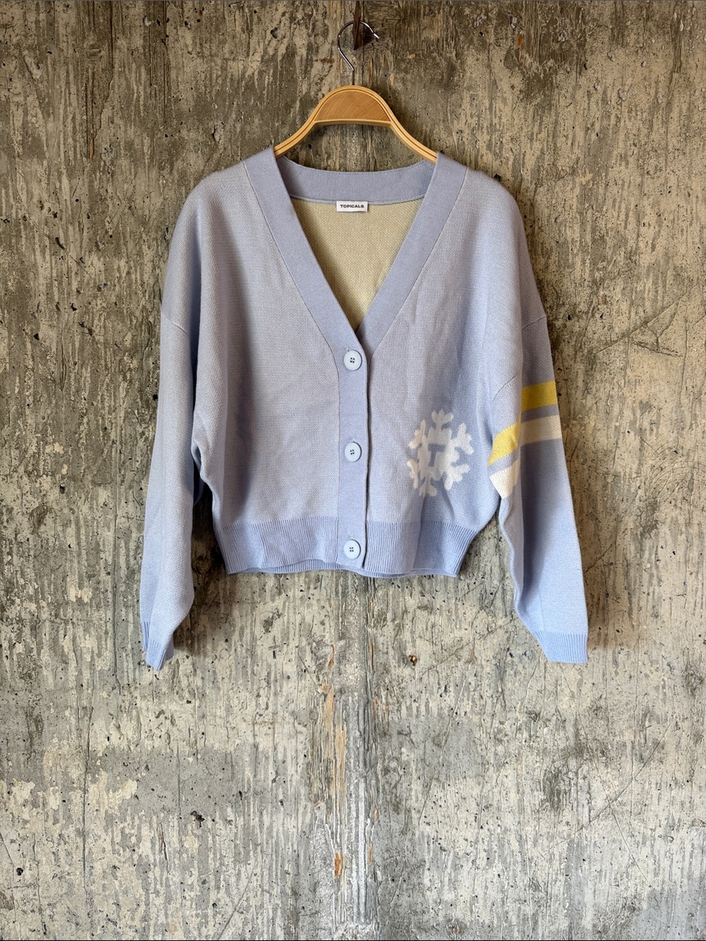 TOPICALS Women's Wool Blend Knit Cardigan Size XS